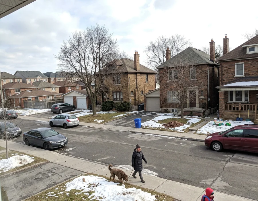 Toronto and GTA residential rooftops across the boiler installation service coverage area